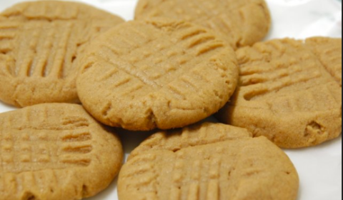 A picture of peanut butter cookies.